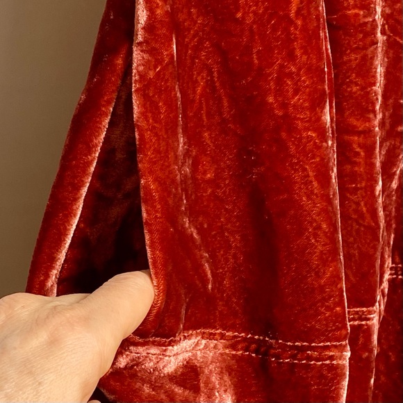 ❤︎︎ 𝕍𝕒𝕝𝕖𝕟𝕥𝕚𝕟𝕖 ❤︎︎ Rᴀᴄʜᴇʟ Rᴏʏ Cʀᴜsʜᴇᴅ Vᴇʟᴠᴇᴛ Tᴀɴᴋ Sᴛʏʟᴇ Mɪɴɪ Dʀᴇss - Picture 4 of 10